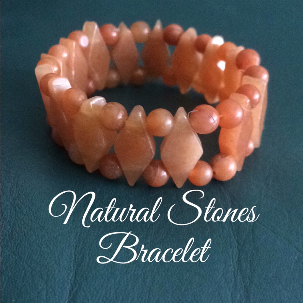 🆕Natural Stones Charm Bracelet ⭐️